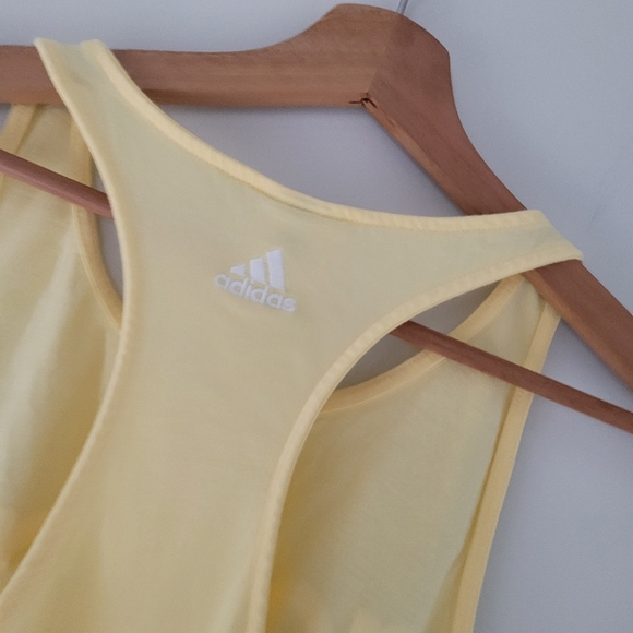 Adidas sleeveless racerback athletic tank top size large - Picture 3 of 5
